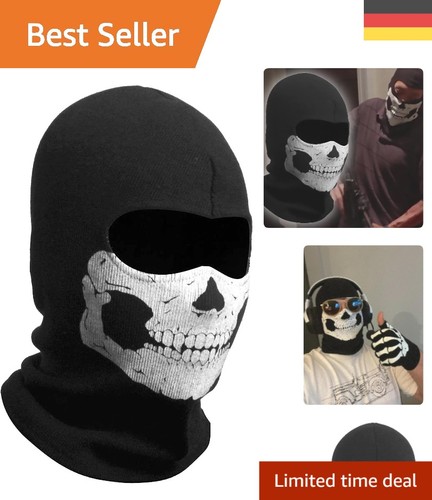 Scary skull ghost maske - scary,