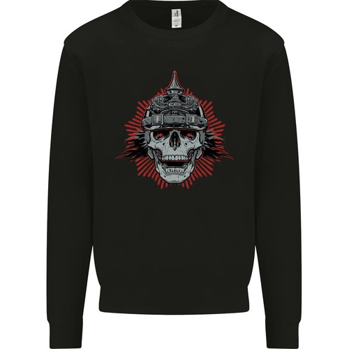 Pickelhaube skull preußischer - skull,