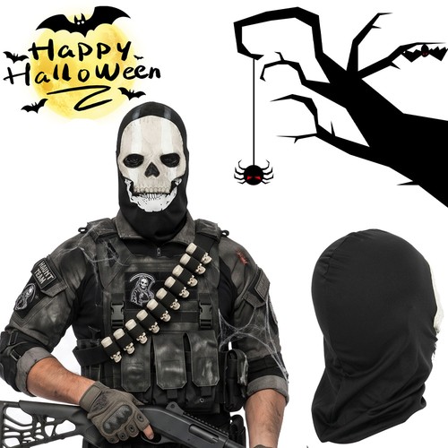 Ghost skull gesichtsmaske - ghost,