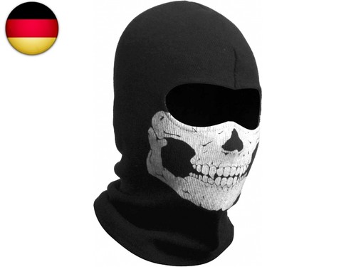 Scary skull ghost maske - ghost,