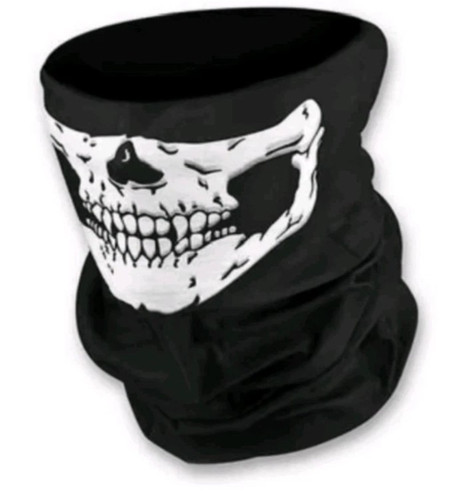 Bandana army biker skull maske - biker,