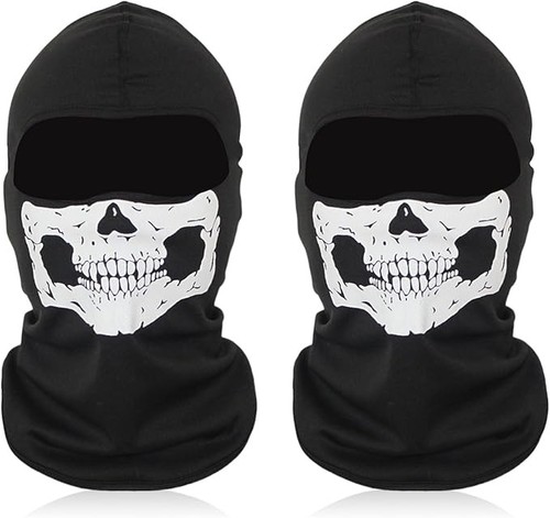 Ghost maske skelett - ghost, motorrad