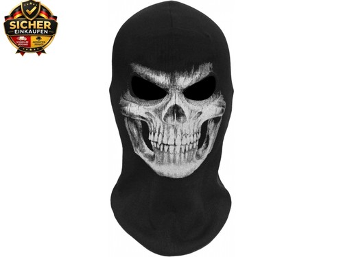 Scary skull ghost maske - skull,