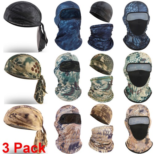 Bandana hats headwrap - 3×,