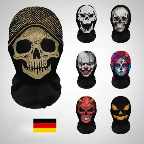 Ghost maske skelett motorrad - maske,